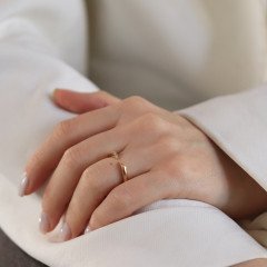 Taşlı Çizgi Yüzük