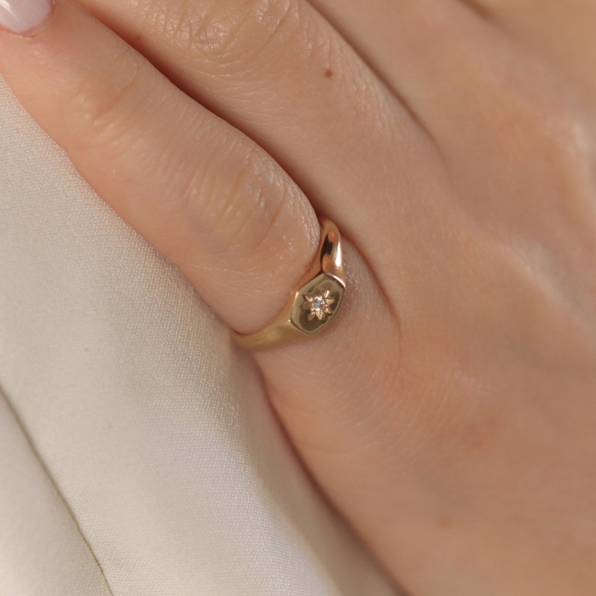 Taşlı Şovalye Yüzük