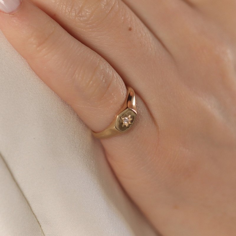 Taşlı Şovalye Yüzük