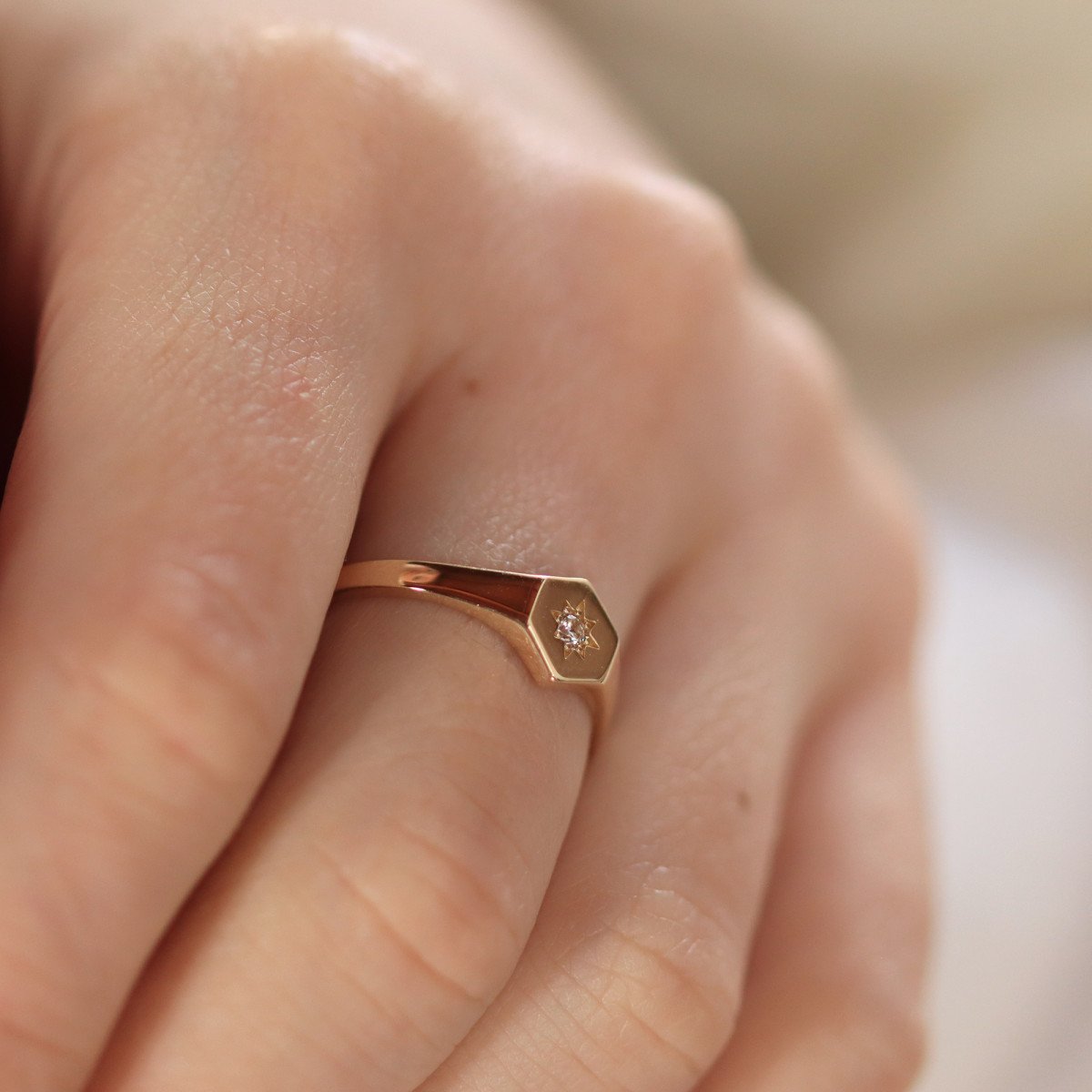 Taşlı Şovalye Yüzük