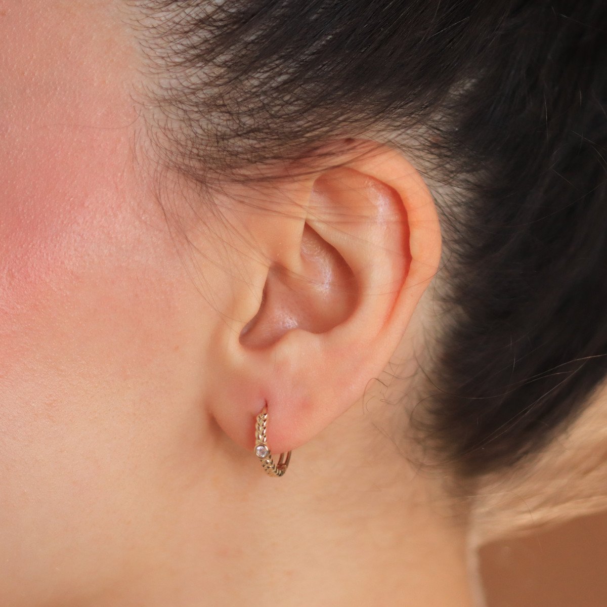 Taşlı Başak Küpe