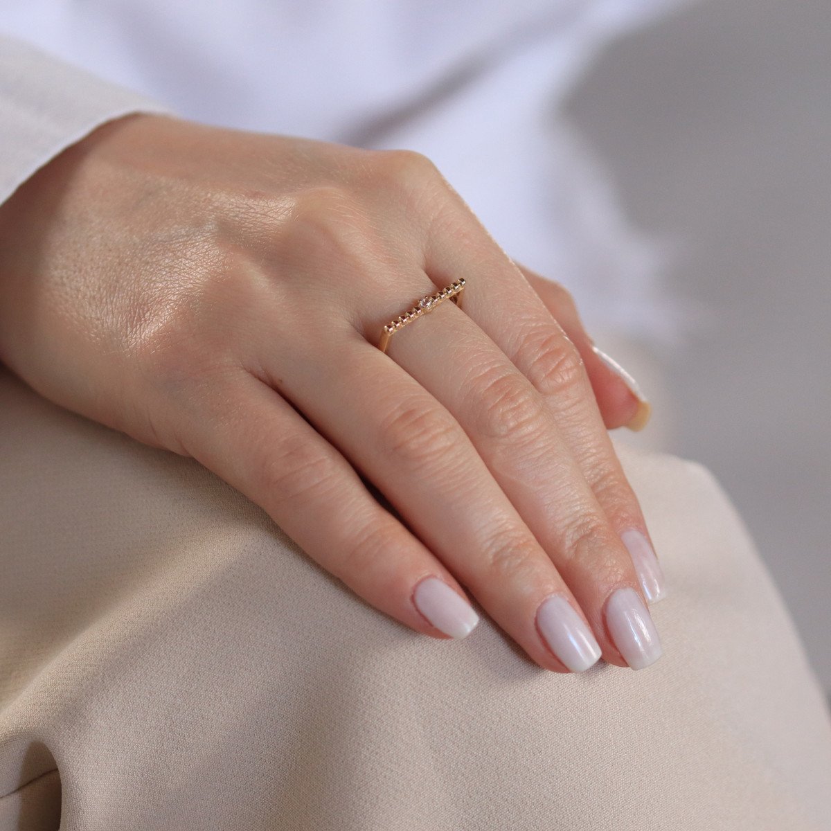 Nokta Çizgi Yüzük