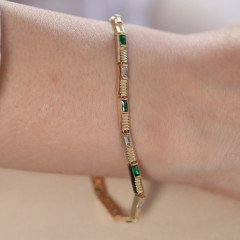 Çizgili Baget Bileklik