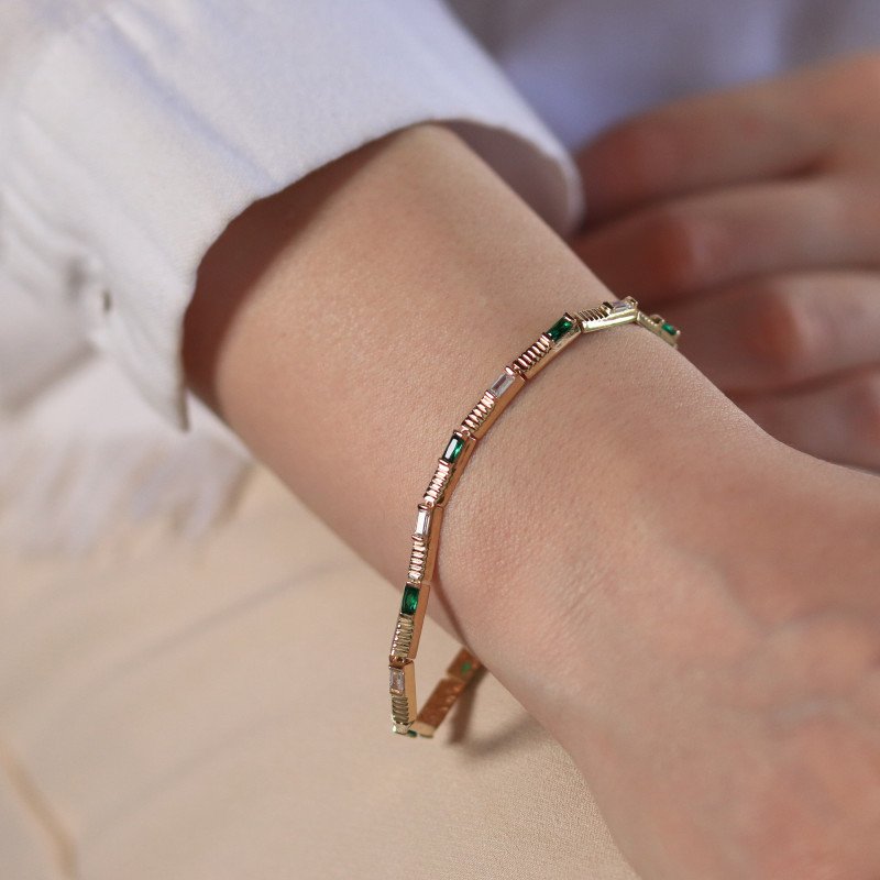 Çizgili Baget Bileklik