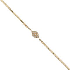 Taşlı Badem Bileklik