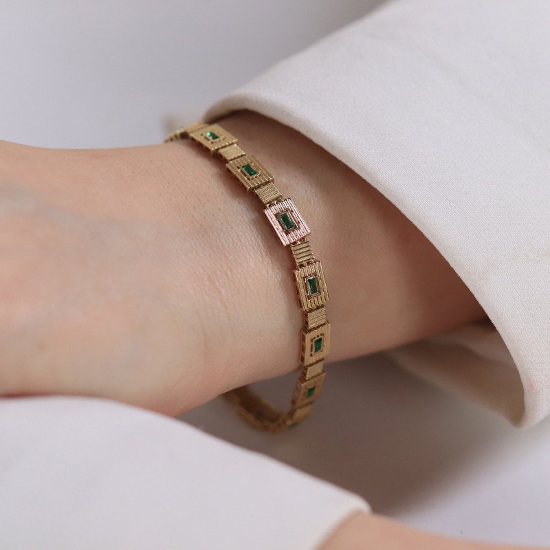 Green Calista Bileklik