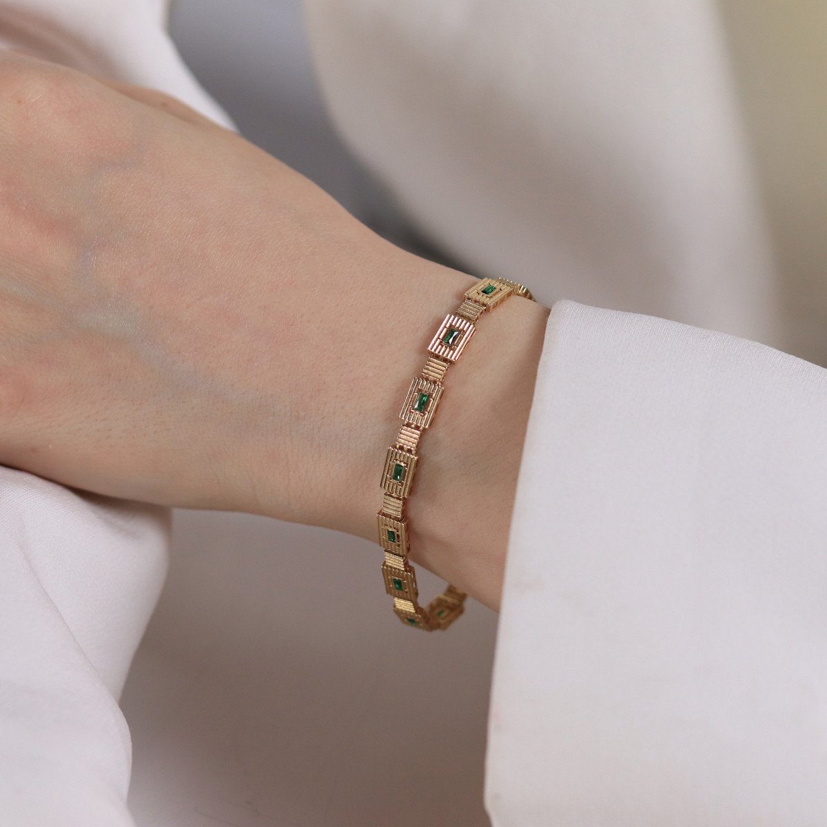 Green Calista Bileklik