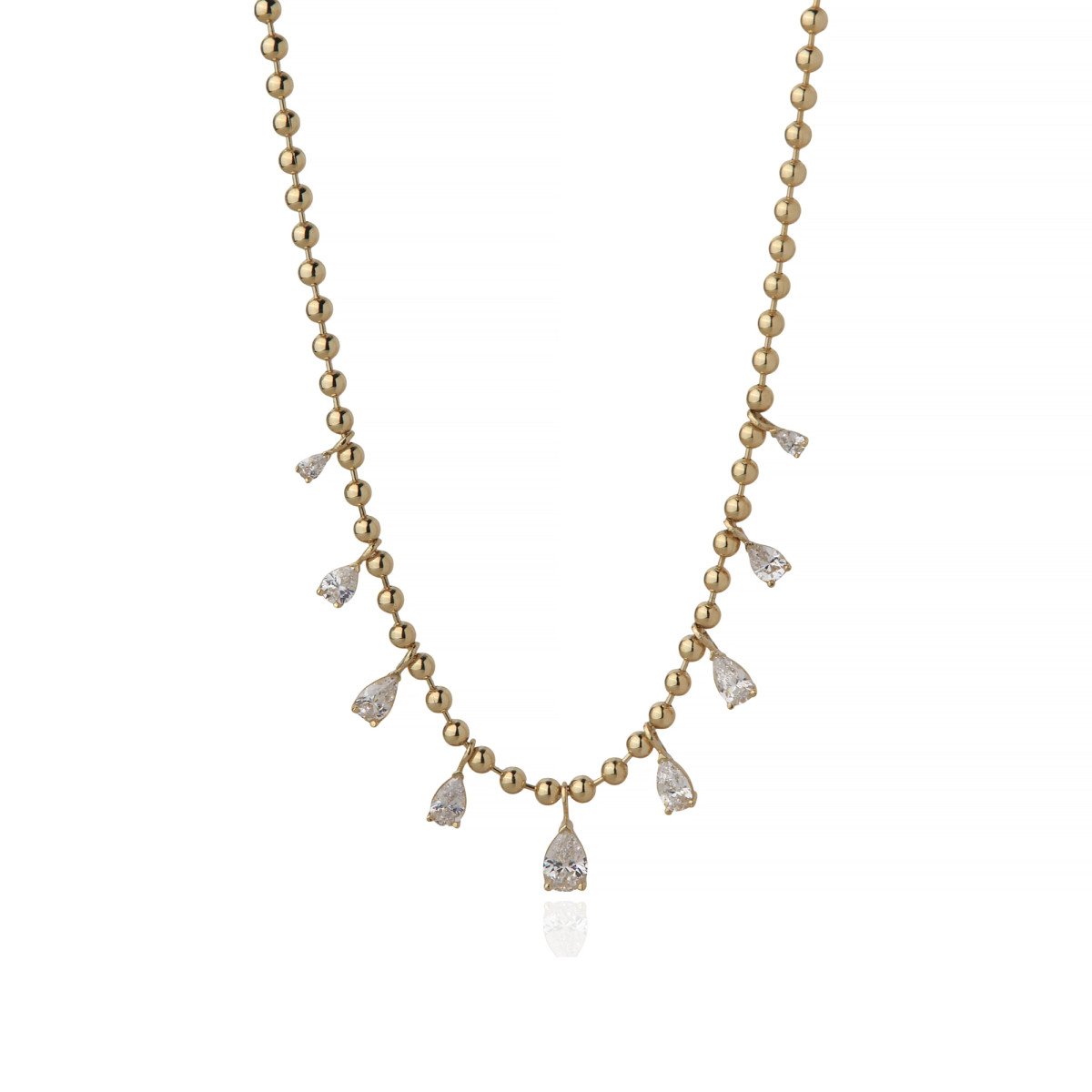 Sıralı Damla Kolye