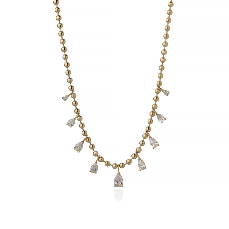 Sıralı Damla Kolye