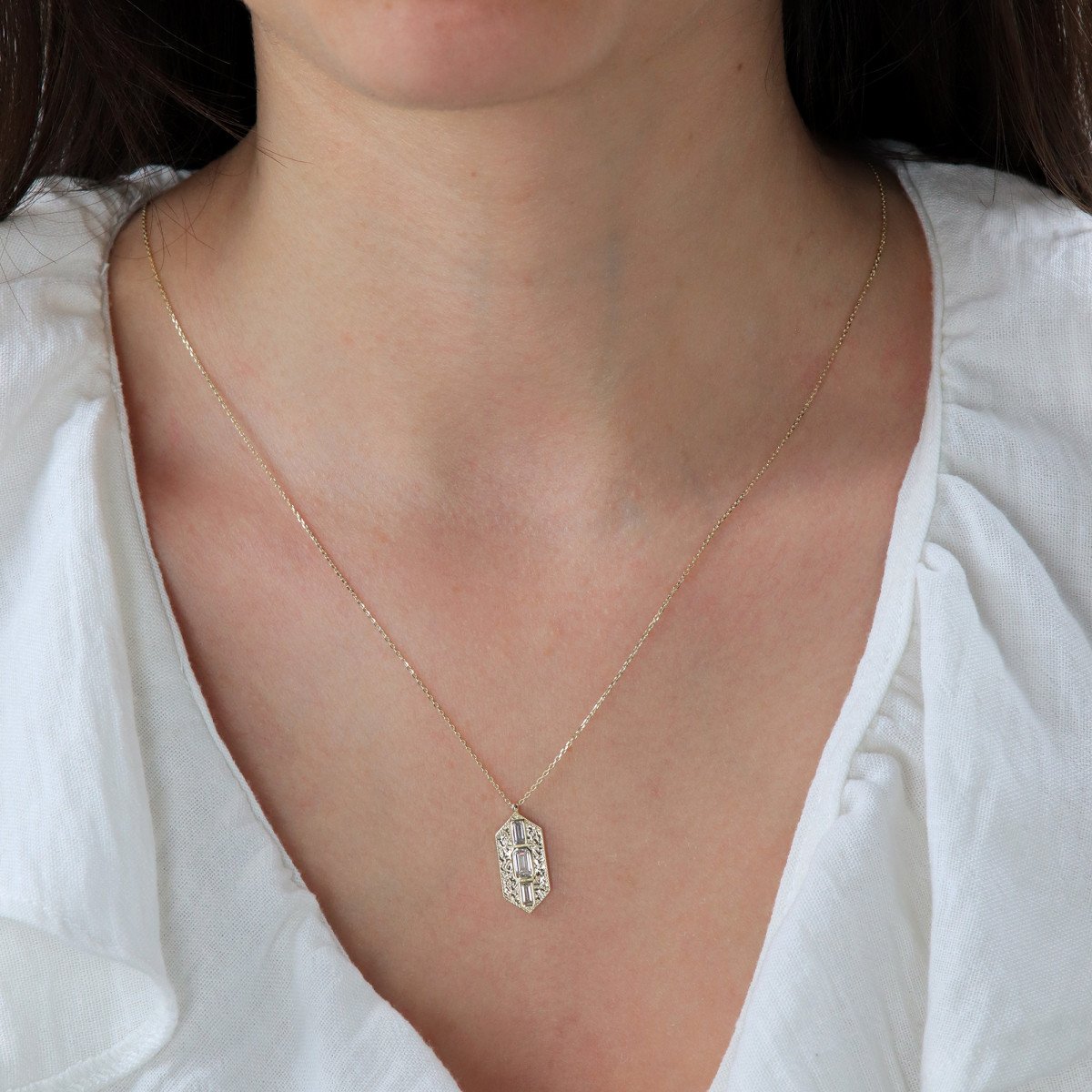 Baget Tasarım Kolye