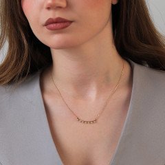 Sıralı Taş Kolye