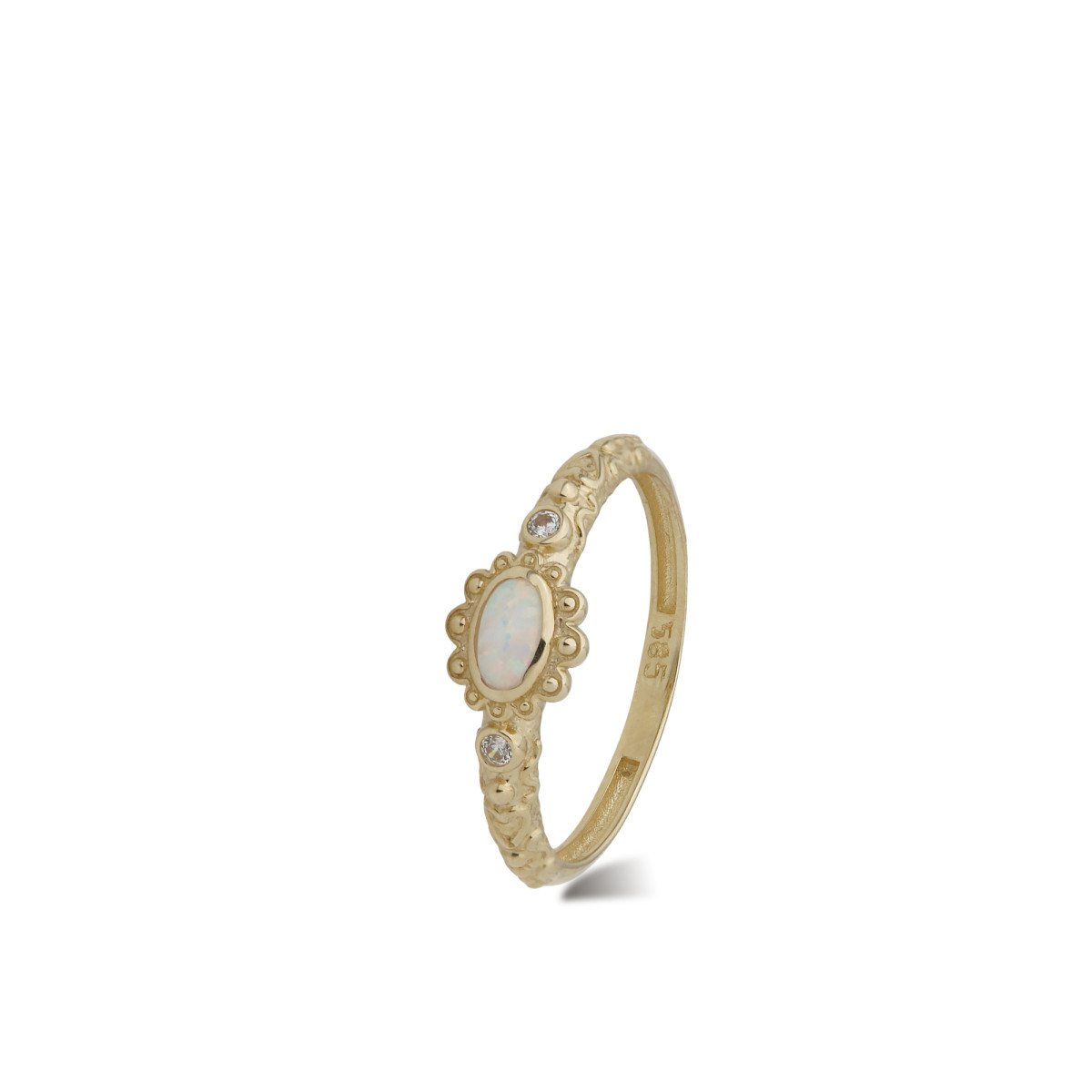 Antik Taşlı Yüzük