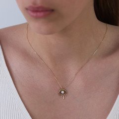 Opal Göz Kolye