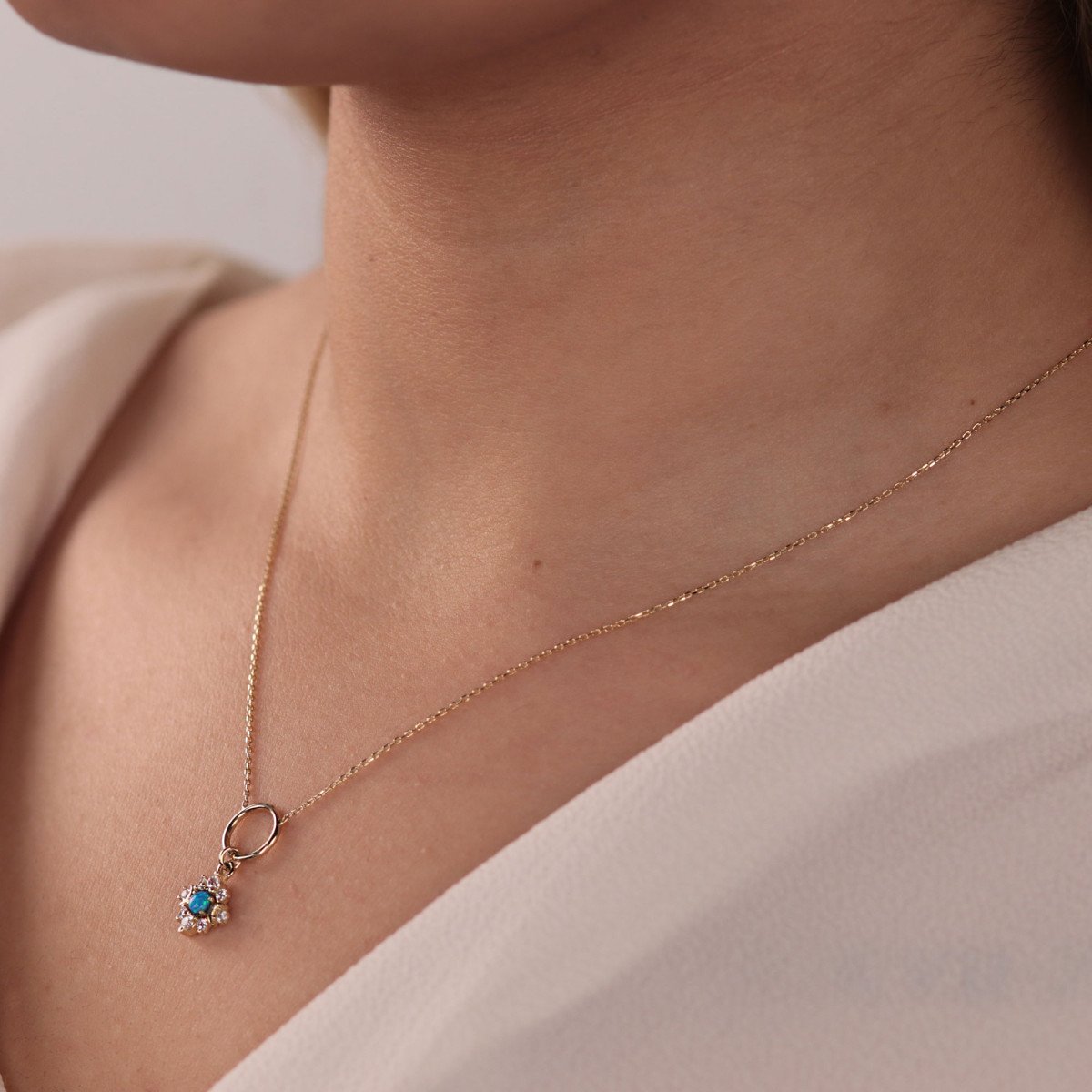 Opal Vintage Kolye