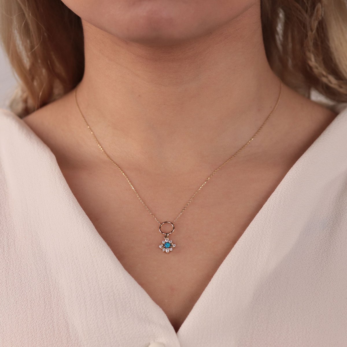 Opal Vintage Kolye