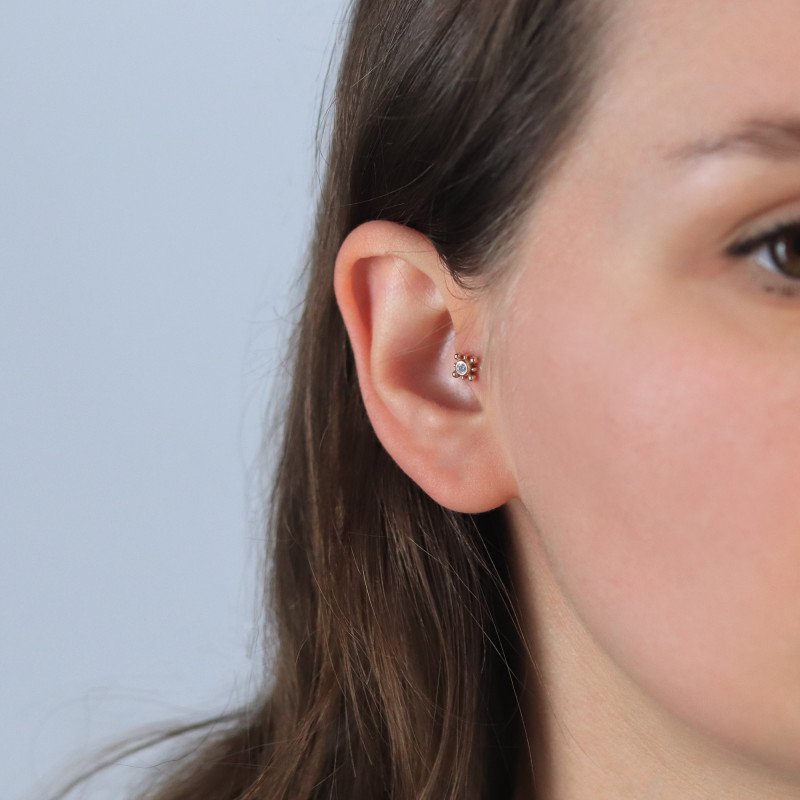 Mini Taş Piercing