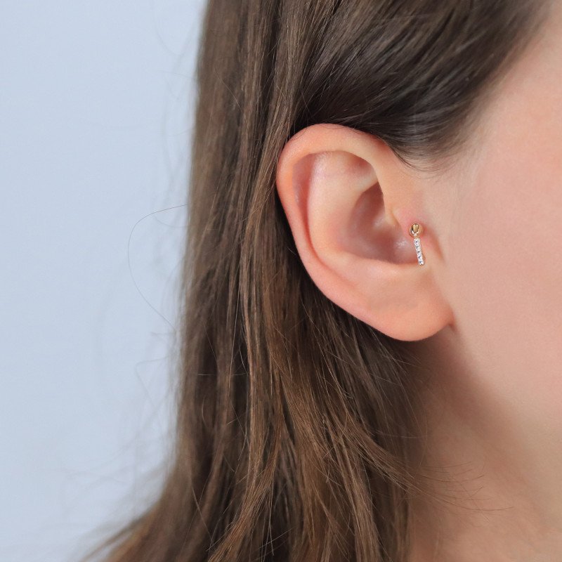 Çubuk Sallantılı Piercing