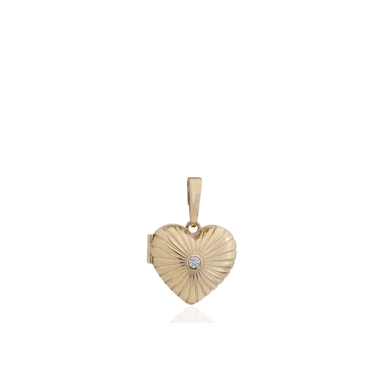 Kapaklı Kalp Charm