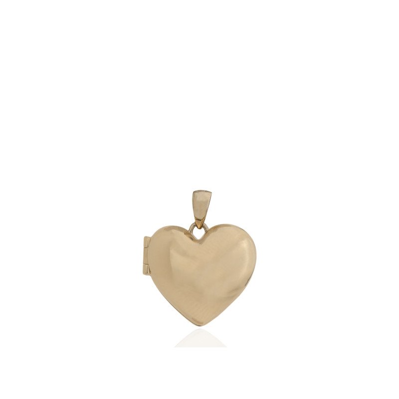 Kapaklı Kalp Charm