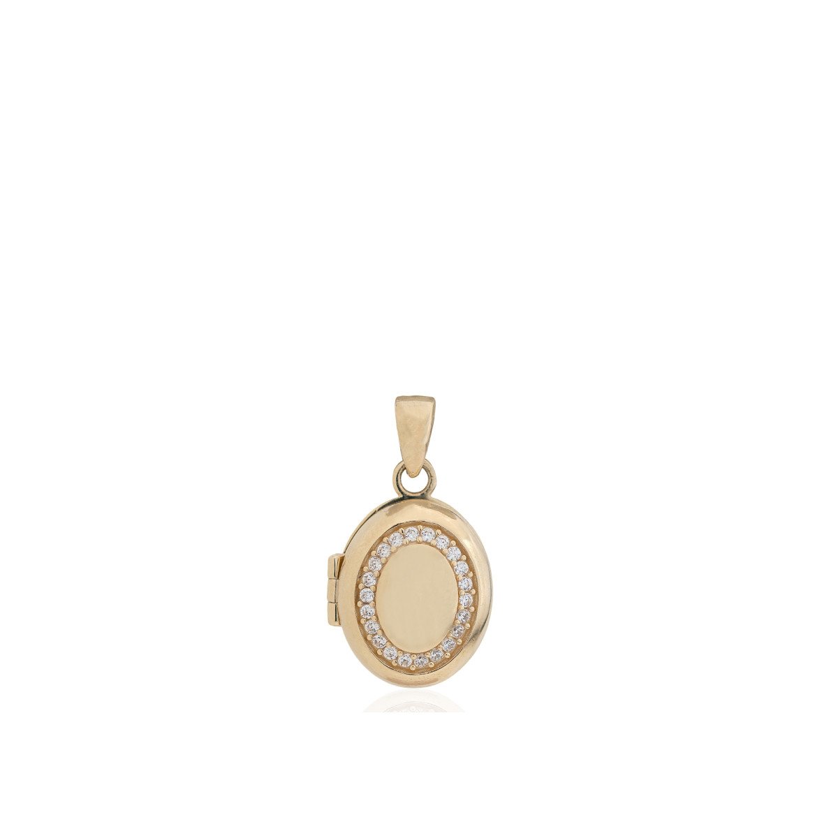 Kapaklı Oval Charm