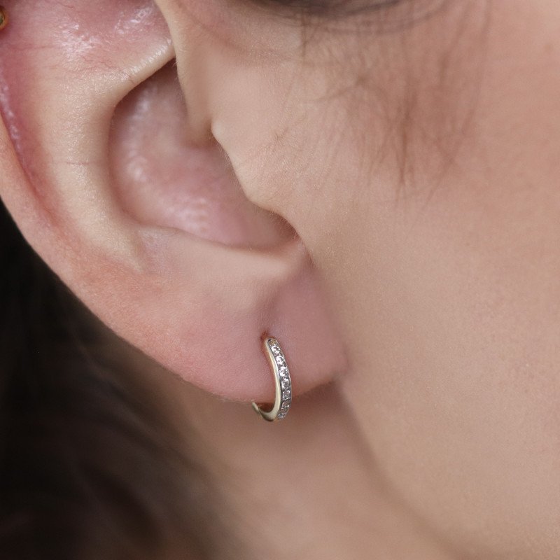 Stone Basic Earrings