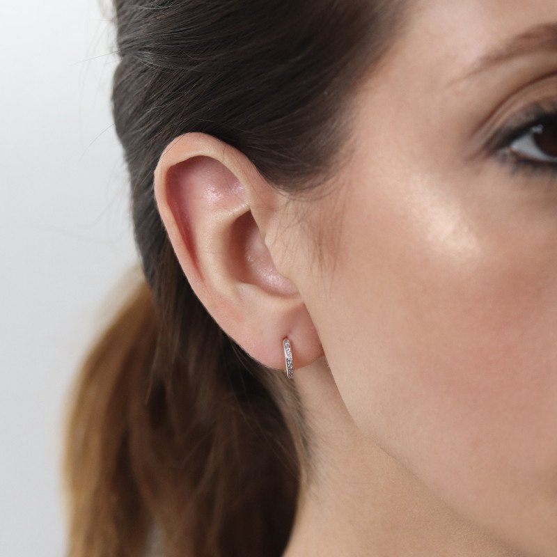 Stone Basic Earrings