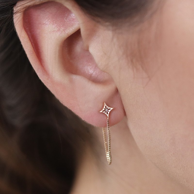 Mini North Earring