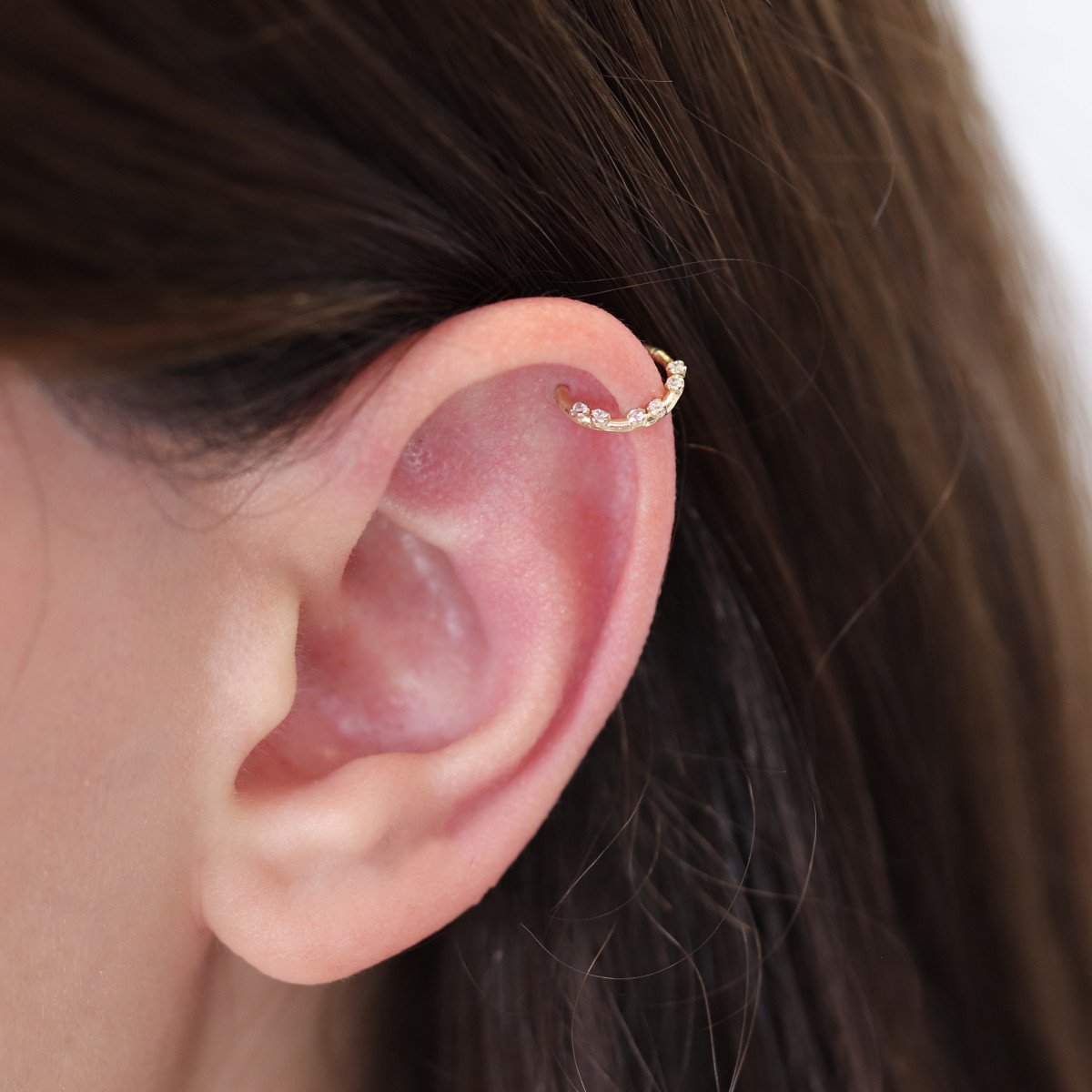Mini Taş Halka Piercing