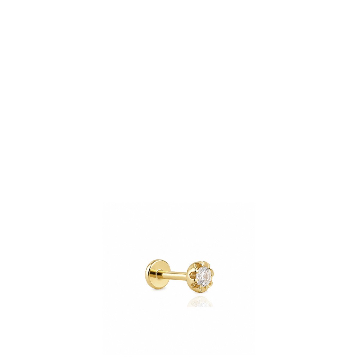 Mini Tek Taş Piercing