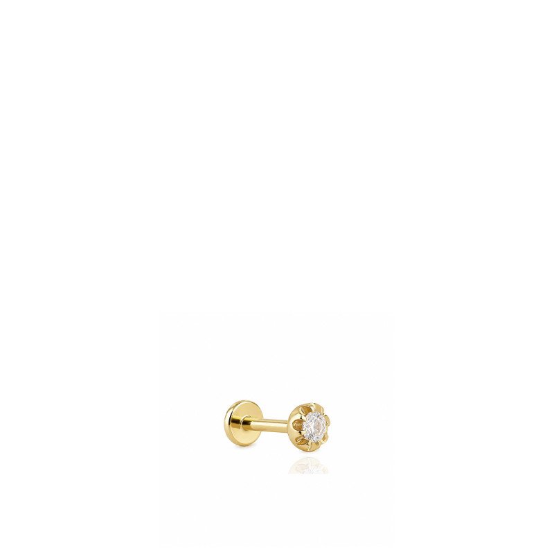 Mini Tek Taş Piercing
