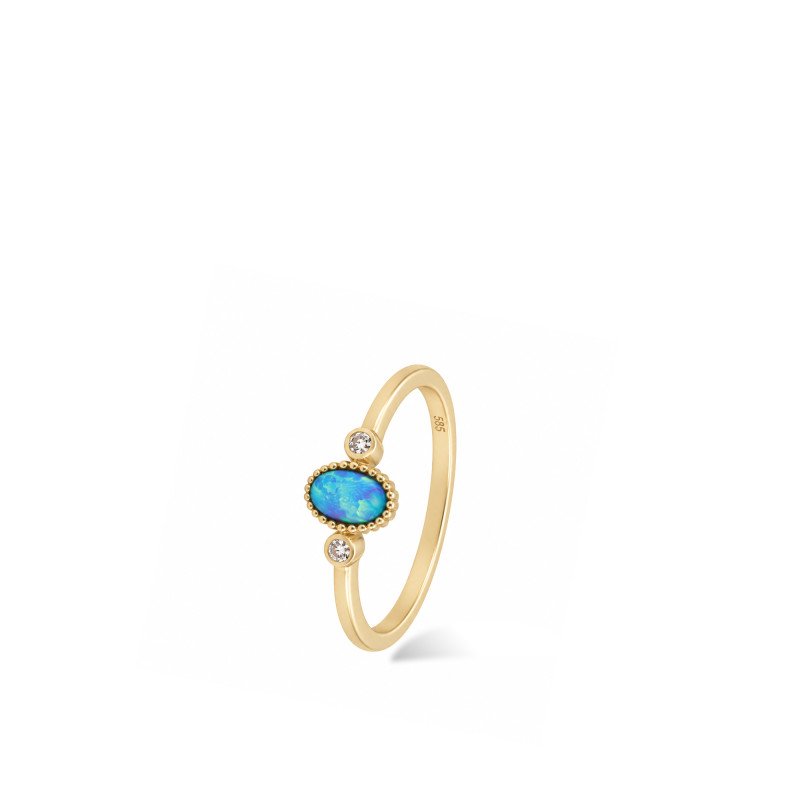 Opal Taşlı Yüzük