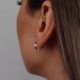 Wavy Hoop Earrings