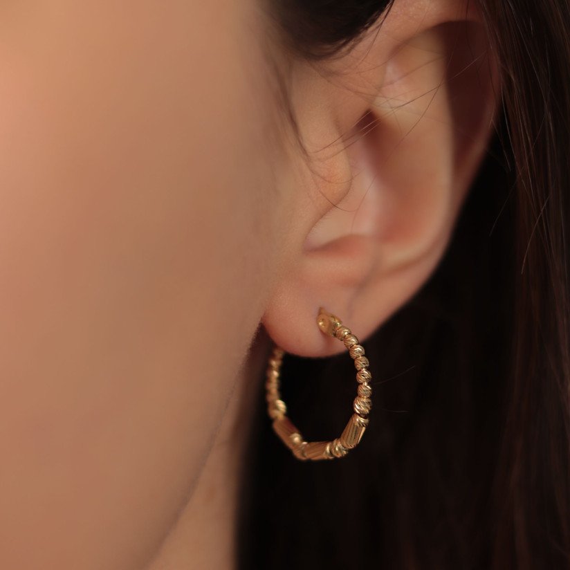 Dorika Hoop Earrings
