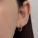 Cord Hoop Earrings 