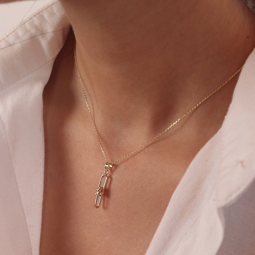 Mini T Necklace