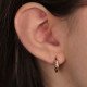 Dome Hoop Earrings 