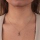 Stone Drop Necklace